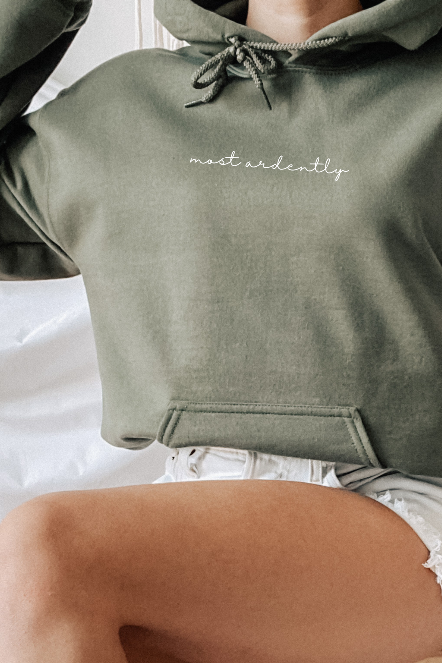 Most Ardently Embroidered Hoodie | Pride and Prejudice Shirt