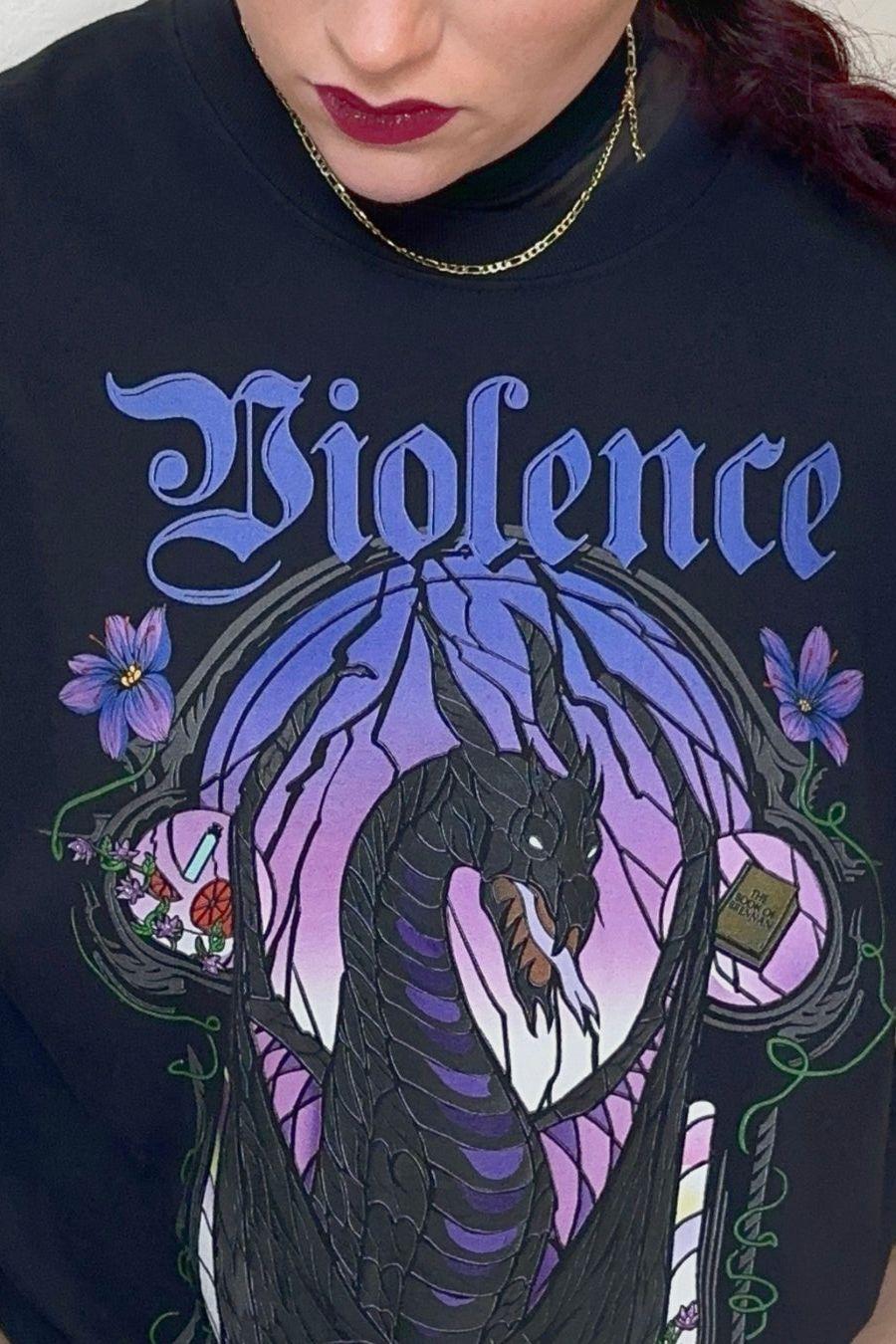 Violence T-Shirt | Fourth Wing Merch