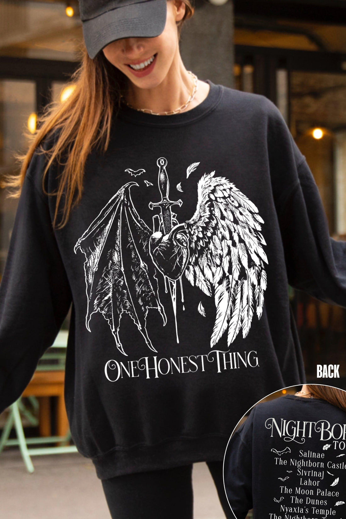 One Honest Thing Sweatshirt | Crowns of Nyaxia Merch