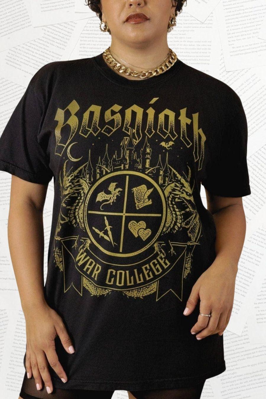 Basgiath War College T-Shirt | Fourth Wing Merch