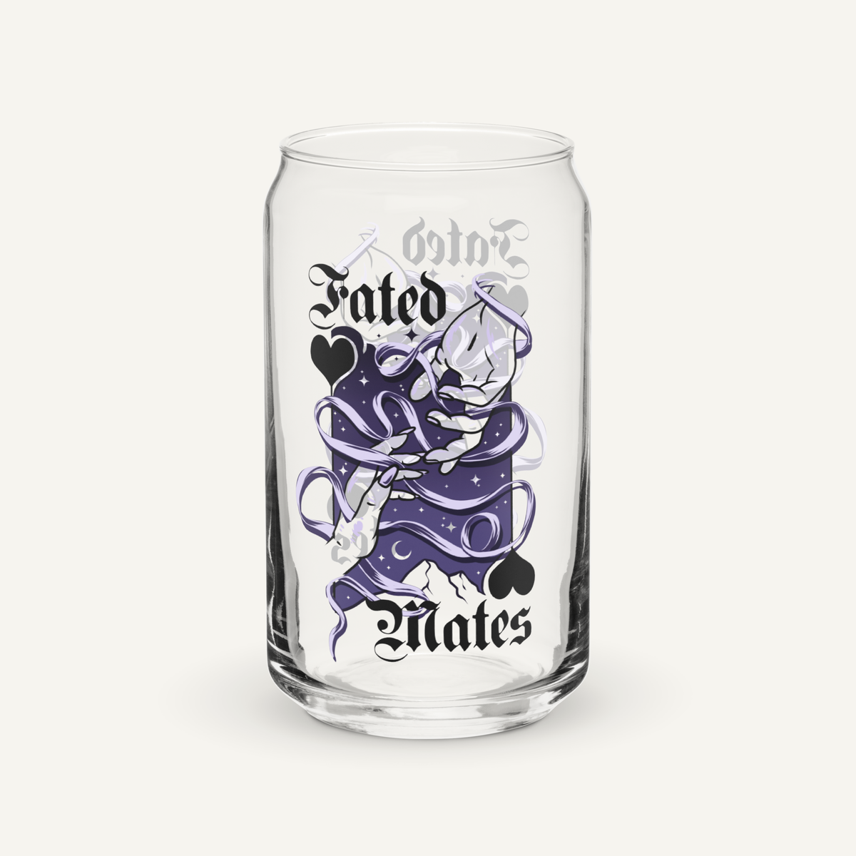Fated Mates Glass | Romantasy Booktok Merch | C&C