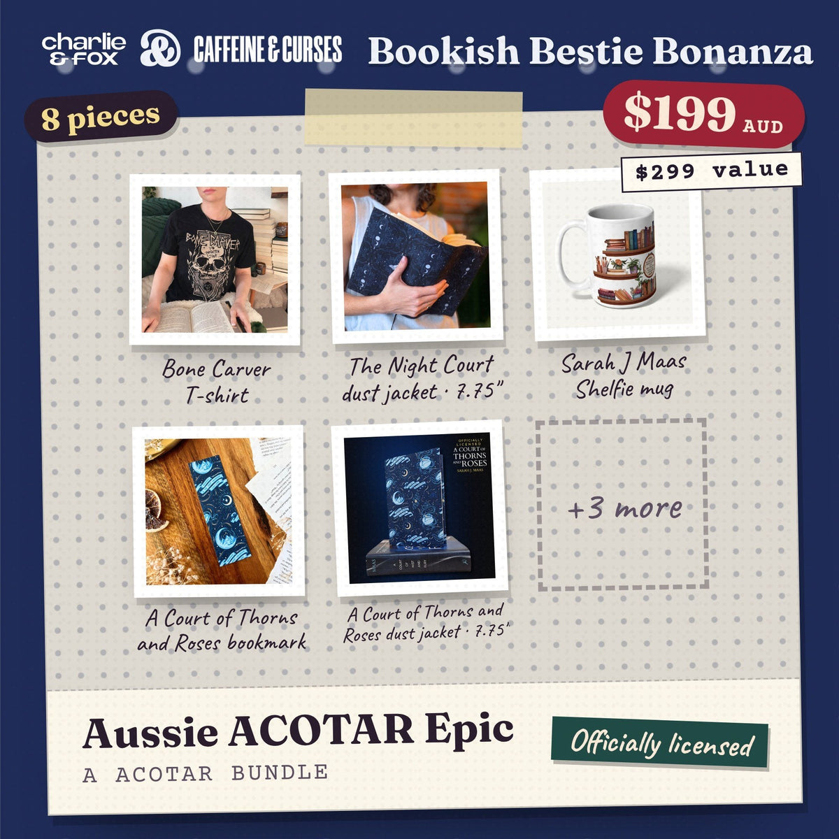 Bookish Bestie Bonanza bundle: Aussie ACOTAR Epic (ACOTAR)