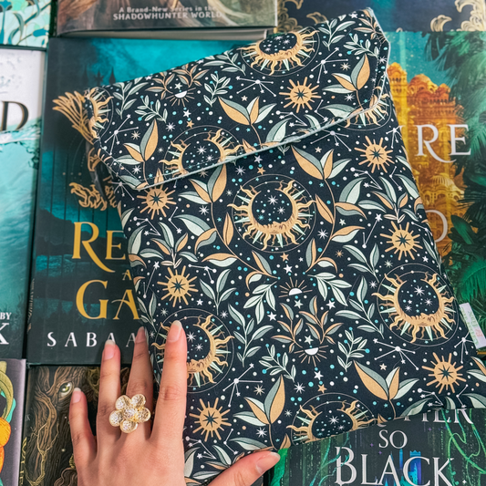 Astral Moonlight padded book sleeve