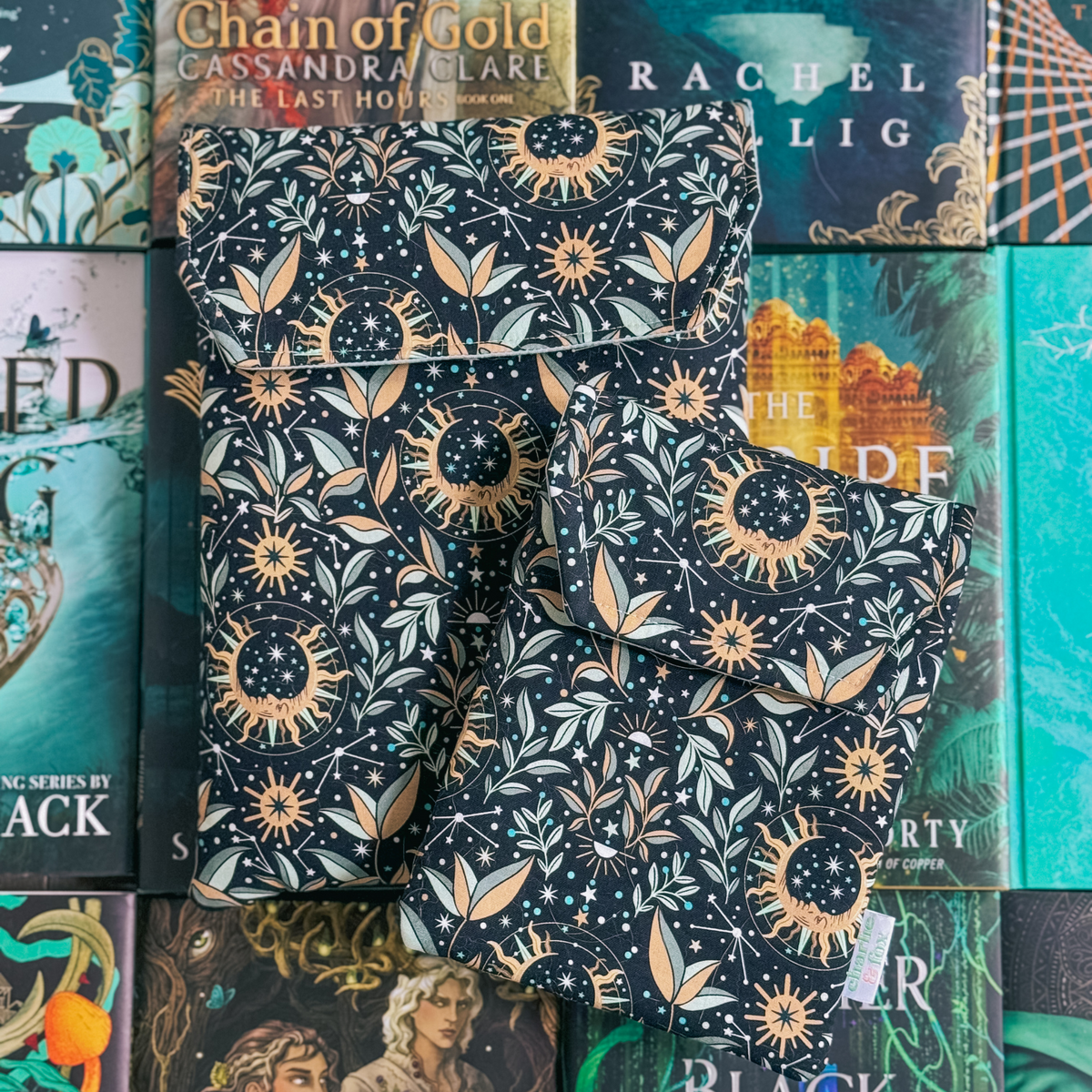 Astral Moonlight padded book sleeve