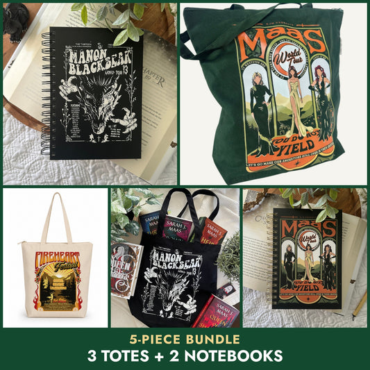 Throne of Glass Totes & Notes Bundle cover