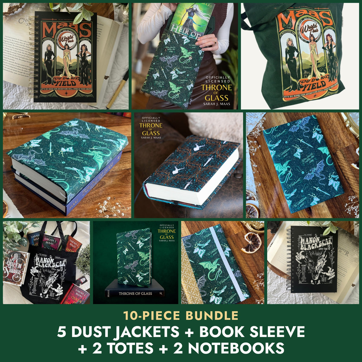 The Throne of Glass Bundle cover