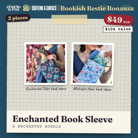 Bookish Bestie Bonanza bundle: Enchanted Book Sleeve (Enchanted)