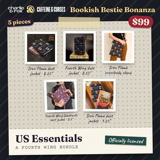 Bookish Bestie Bonanza bundle: US Essentials (Fourth Wing)