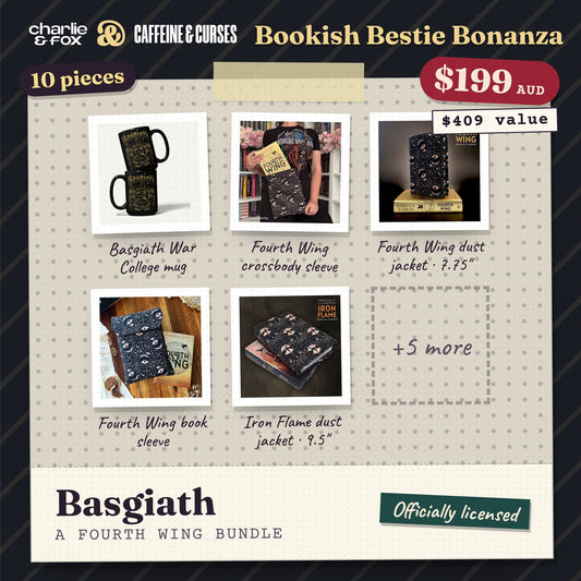 Bookish Bestie Bonanza bundle: Basgiath (Fourth Wing)