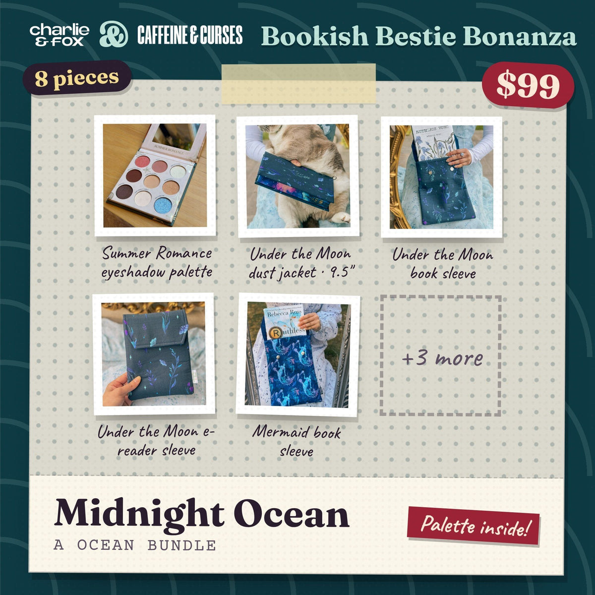 Bookish Bestie Bonanza bundle: Midnight Ocean (Ocean)