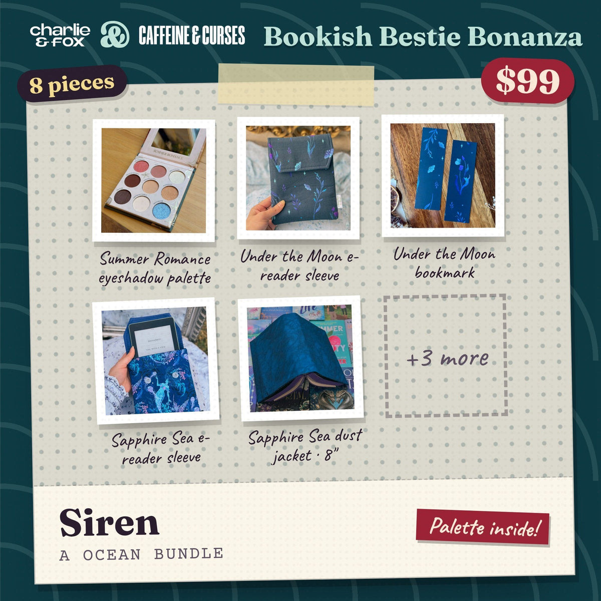 Bookish Bestie Bonanza bundle: Siren (Ocean)