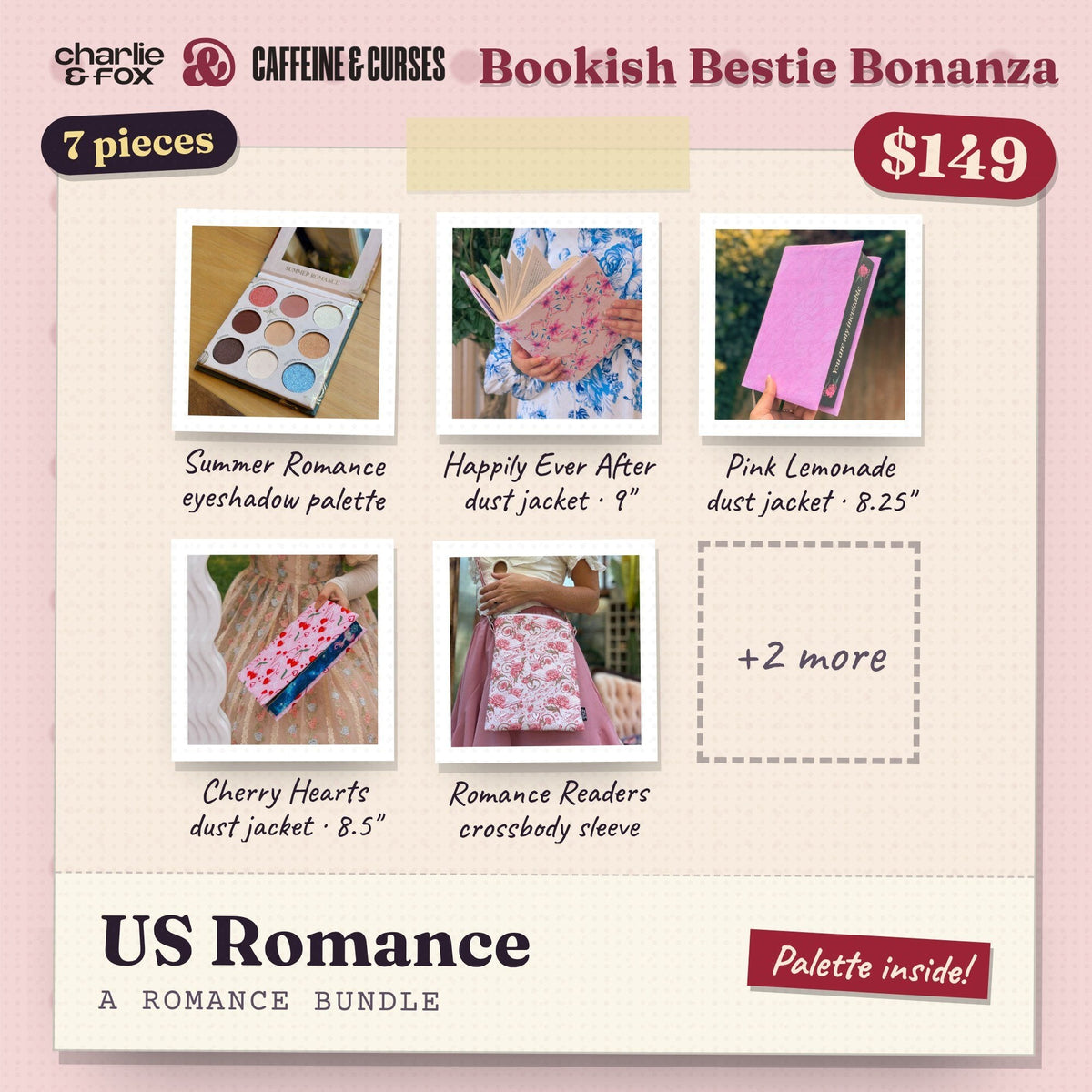 Bookish Bestie Bonanza bundle: US Romance (Romance)