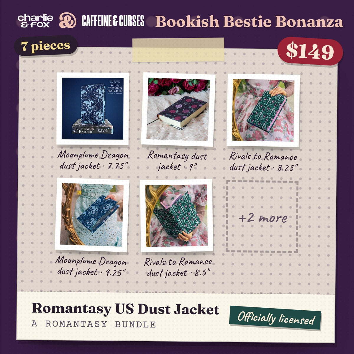 Bookish Bestie Bonanza bundle: Romantasy US Dust Jacket (Romantasy)