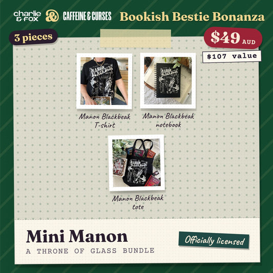 Bookish Bestie Bonanza bundle: Mini Manon (Throne of Glass)