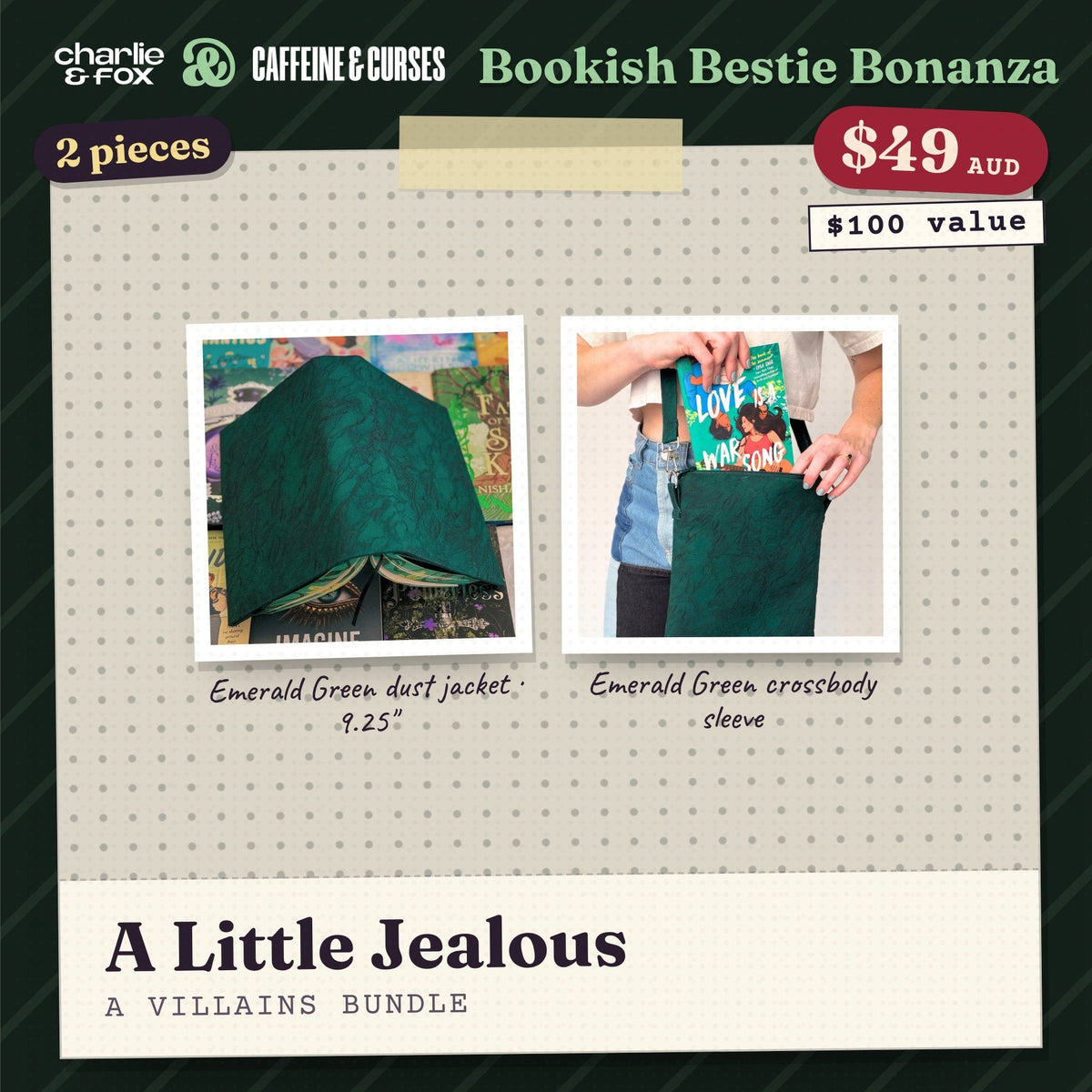 Bookish Bestie Bonanza bundle: A Little Jealous (Villains)