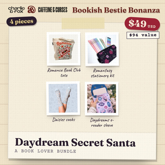 Bookish Bestie Bonanza bundle: Daydream Secret Santa (Book Lover)