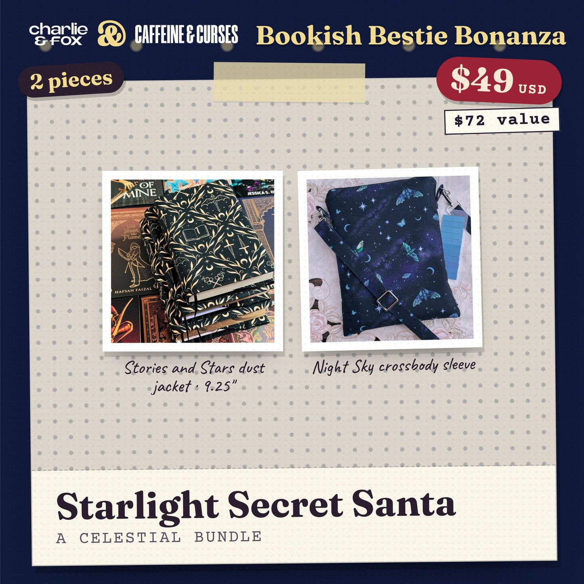 Bookish Bestie Bonanza bundle: Starlight Secret Santa (Celestial)
