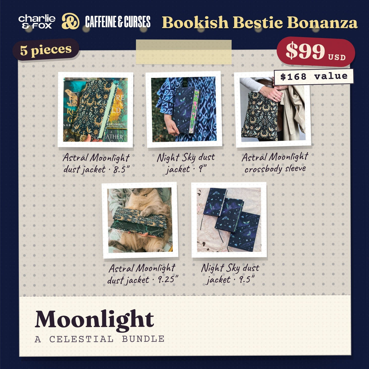 Bookish Bestie Bonanza bundle: Moonlight (Celestial)