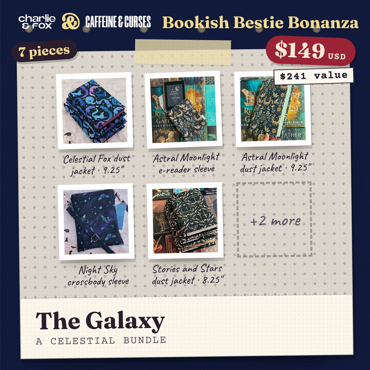Bookish Bestie Bonanza bundle: The Galaxy (Celestial)