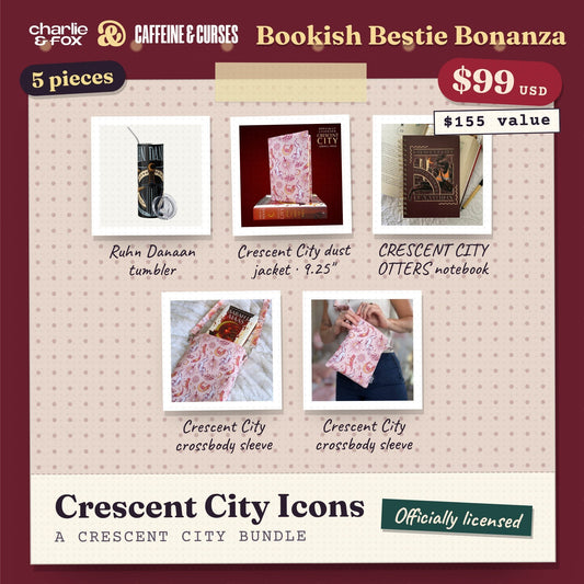 Bookish Bestie Bonanza bundle: Crescent City Icons (Crescent City)