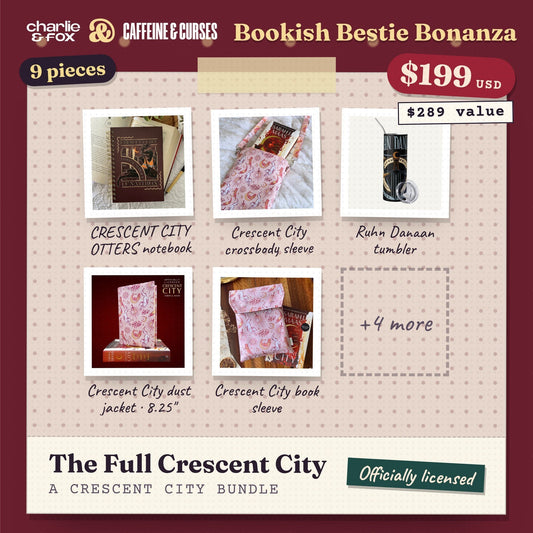 Bookish Bestie Bonanza bundle: The Full Crescent City (Crescent City)