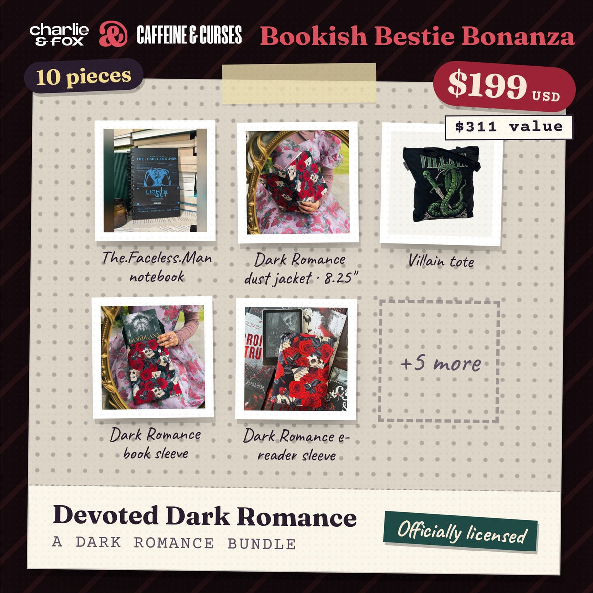 Bookish Bestie Bonanza bundle: Devoted Dark Romance (Dark Romance)