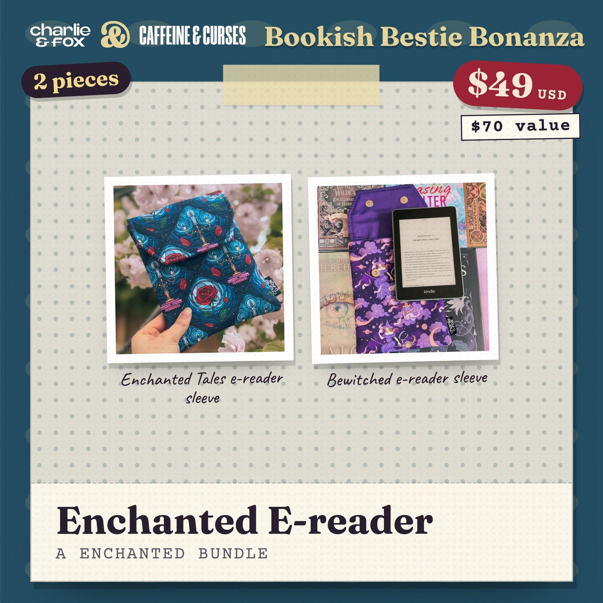 Bookish Bestie Bonanza bundle: Enchanted E-reader (Enchanted)