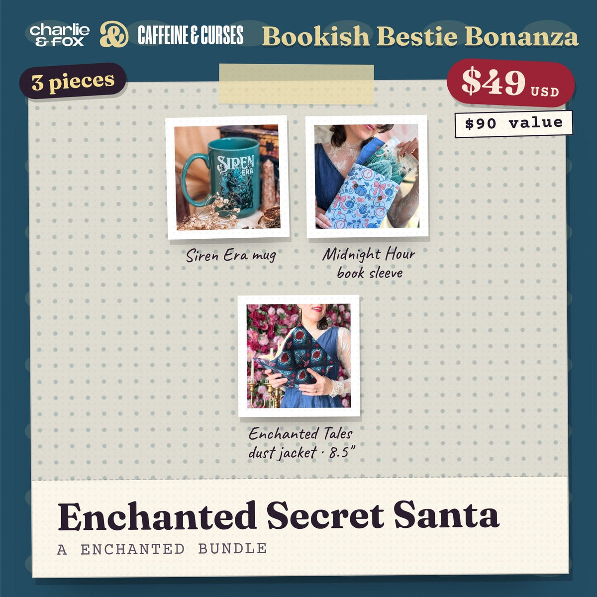 Bookish Bestie Bonanza bundle: Enchanted Secret Santa (Enchanted)