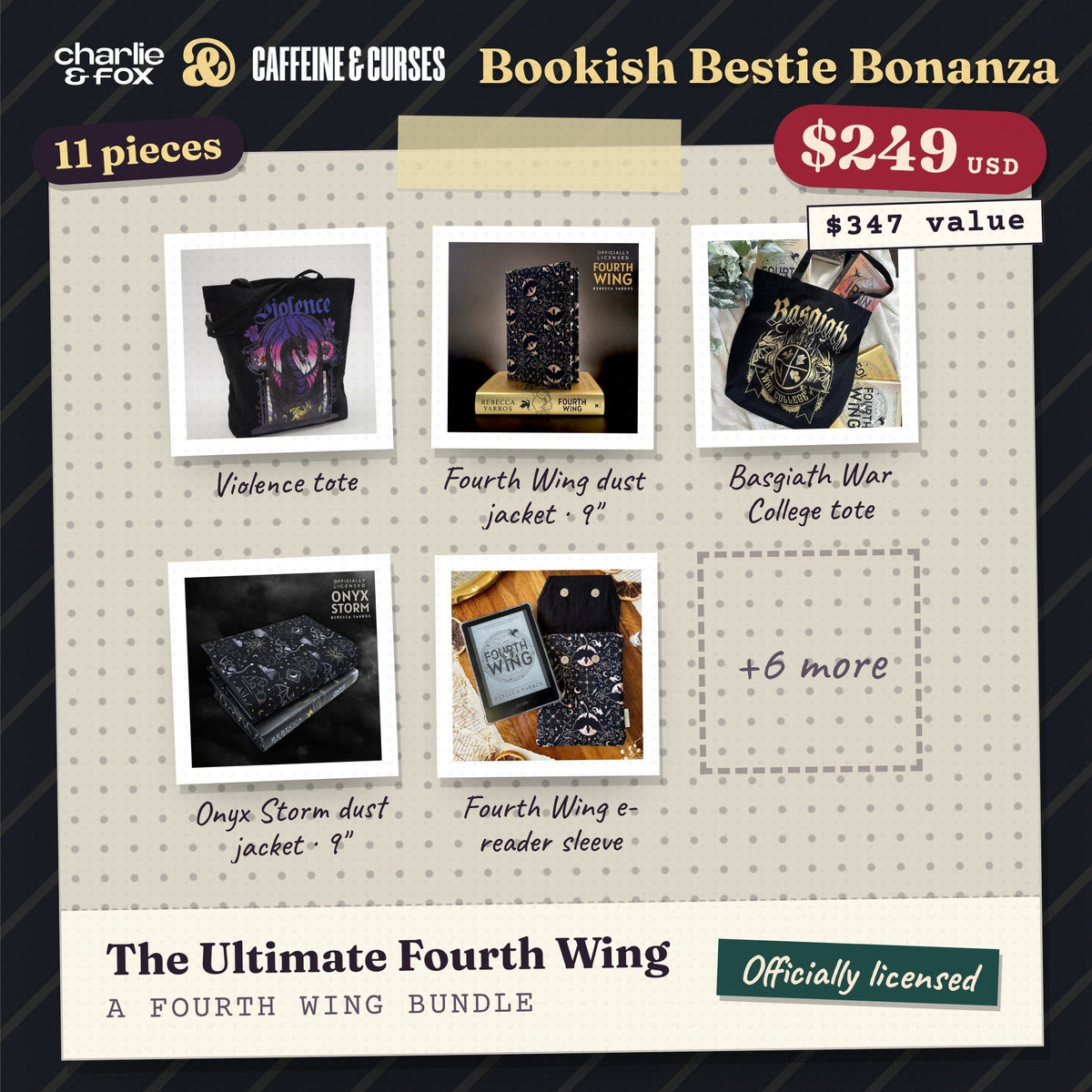 Bookish Bestie Bonanza bundle: The Ultimate Fourth Wing (Fourth Wing)