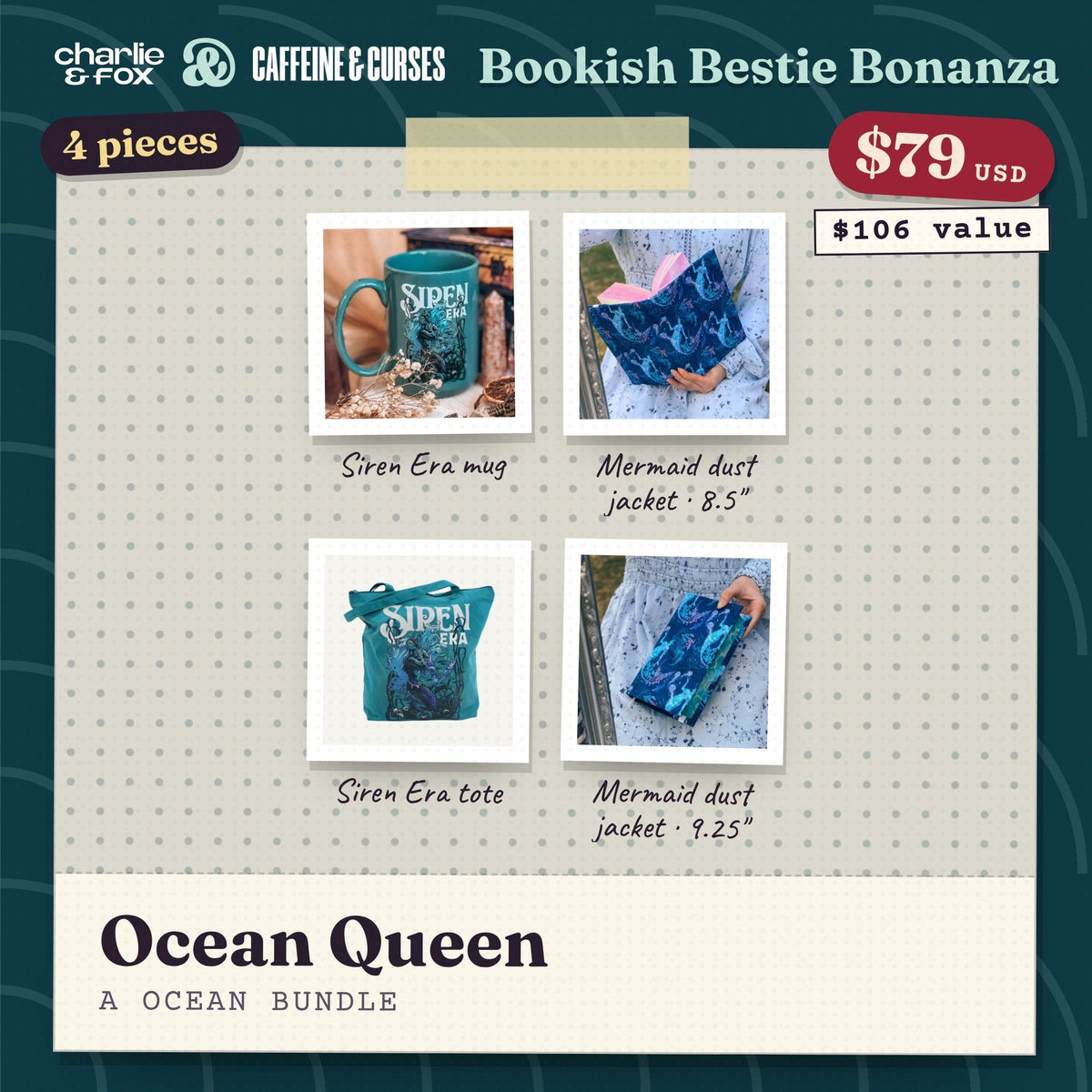 Bookish Bestie Bonanza bundle: Ocean Queen (Ocean)