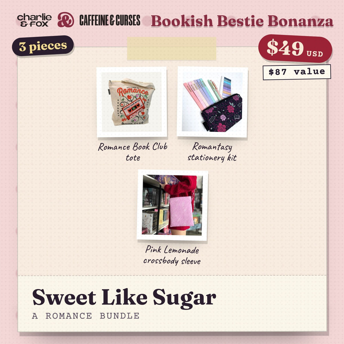 Bookish Bestie Bonanza bundle: Sweet Like Sugar (Romance)