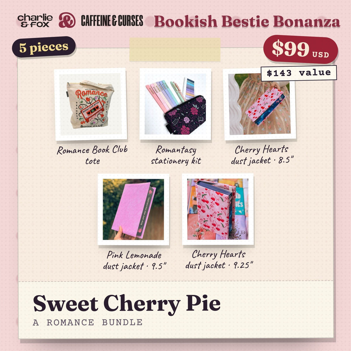 Bookish Bestie Bonanza bundle: Sweet Cherry Pie (Romance)