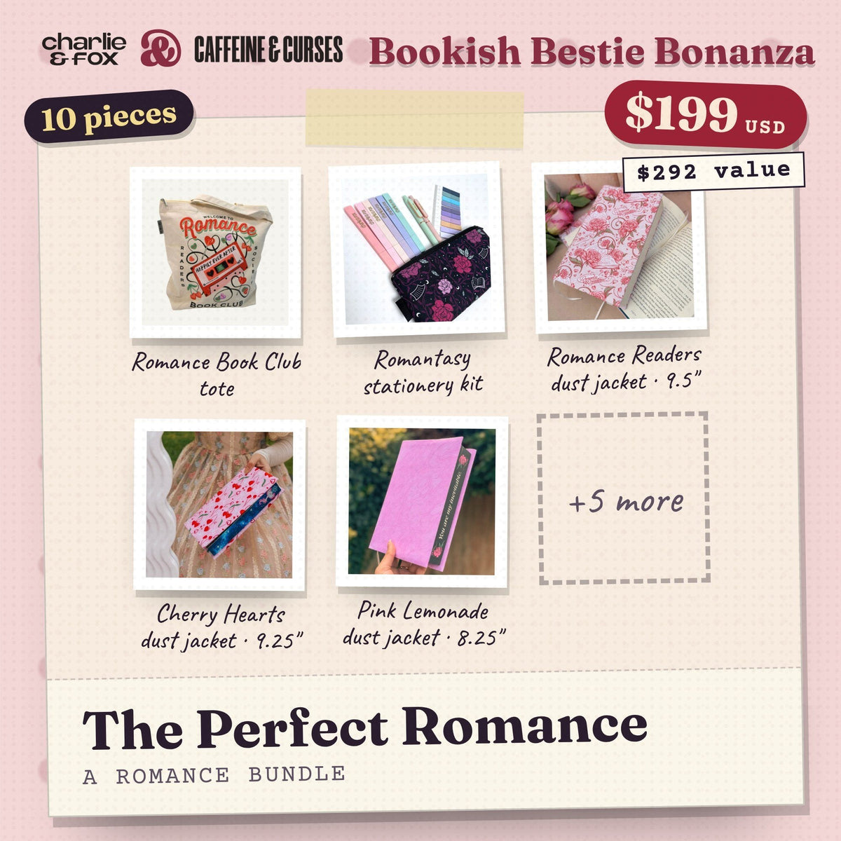 Bookish Bestie Bonanza bundle: The Perfect Romance (Romance)