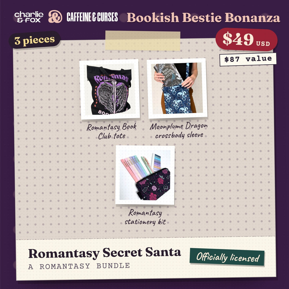 Bookish Bestie Bonanza bundle: Romantasy Secret Santa (Romantasy)