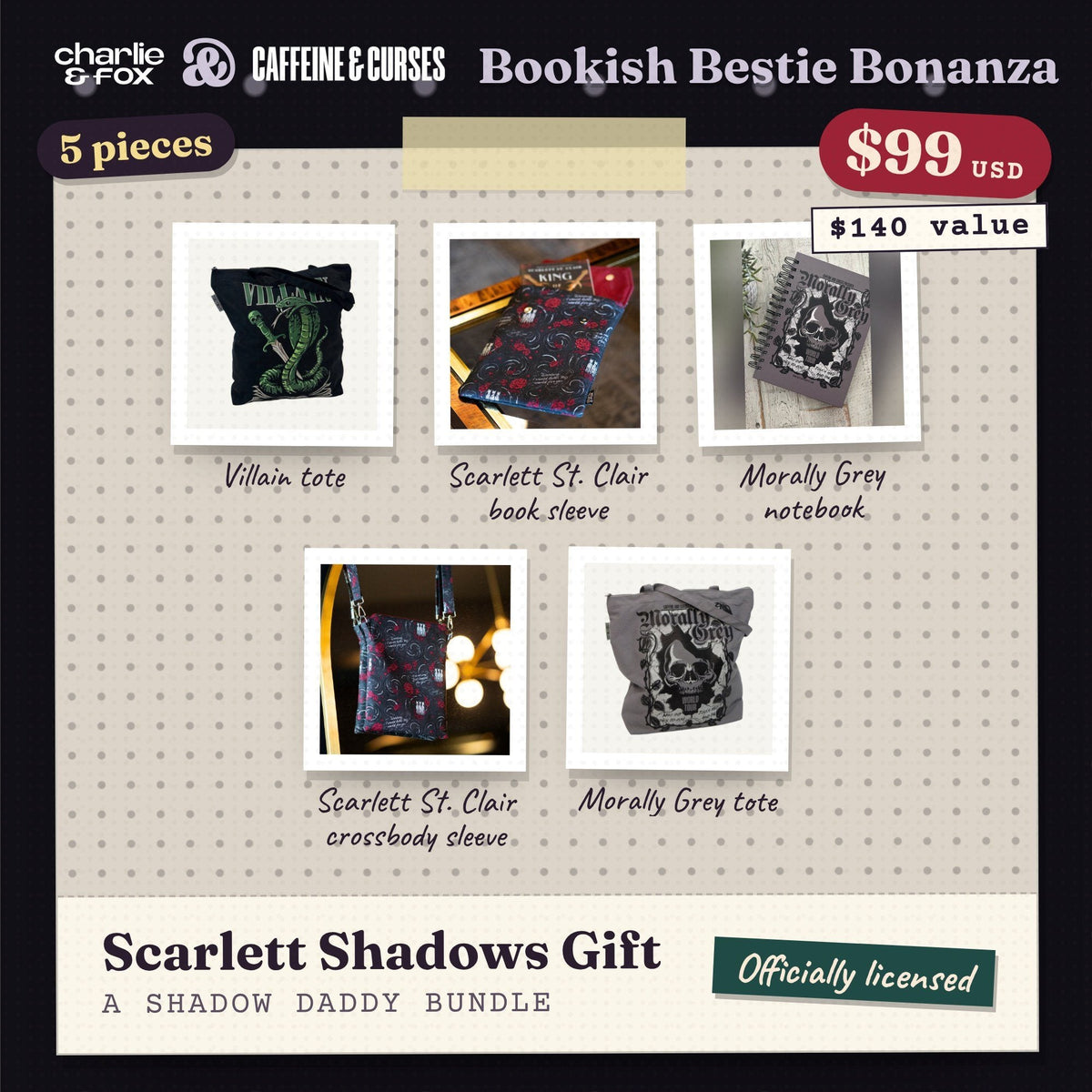 Bookish Bestie Bonanza bundle: Scarlett Shadows Gift (Shadow Daddy)