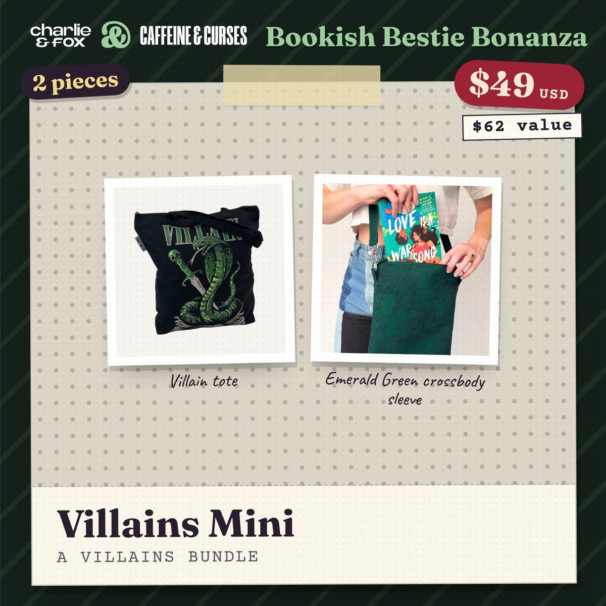 Bookish Bestie Bonanza bundle: Villains Mini (Villains)