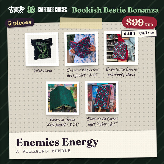 Bookish Bestie Bonanza bundle: Enemies Energy (Villains)