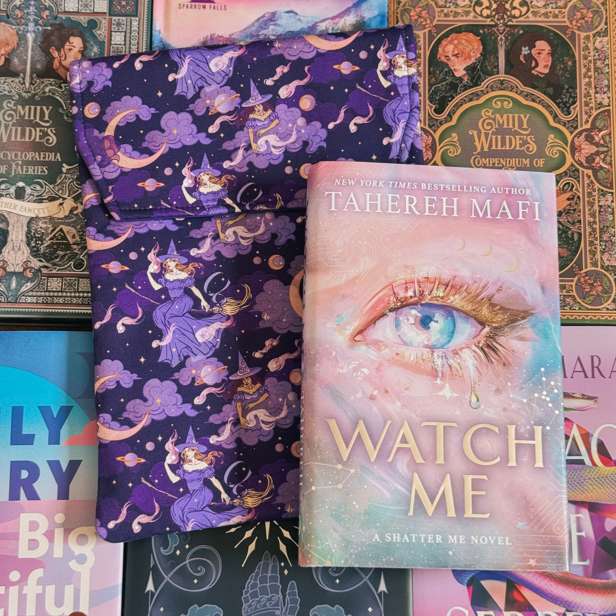 Bewitched padded book sleeve