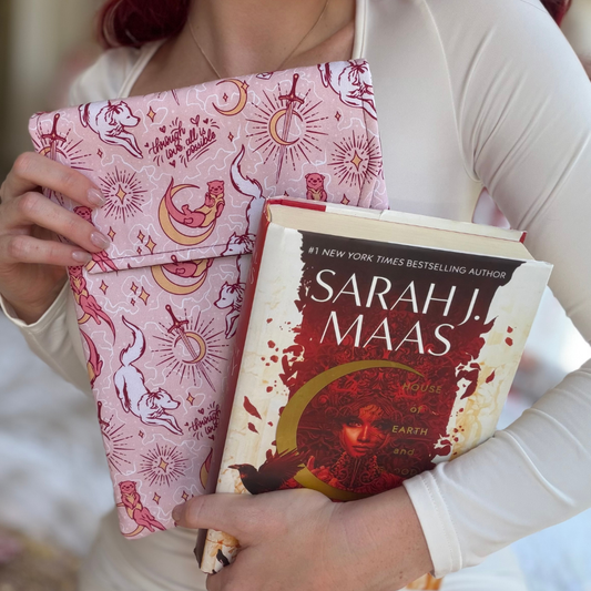Crescent City padded book sleeve