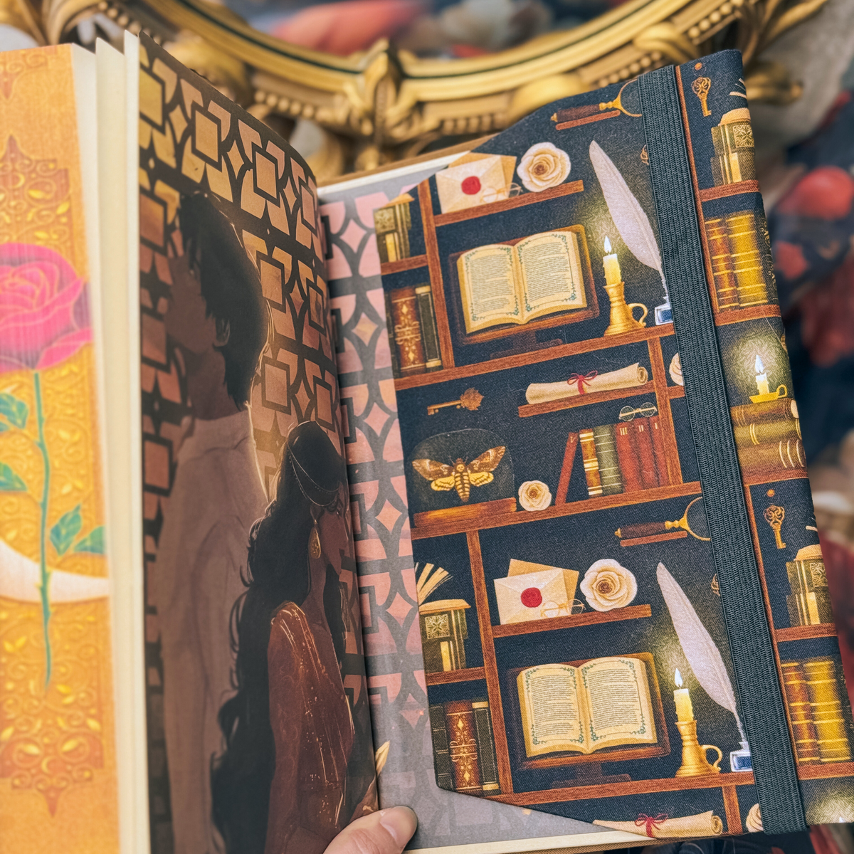 Dark Academia (Classic) fabric dust jacket
