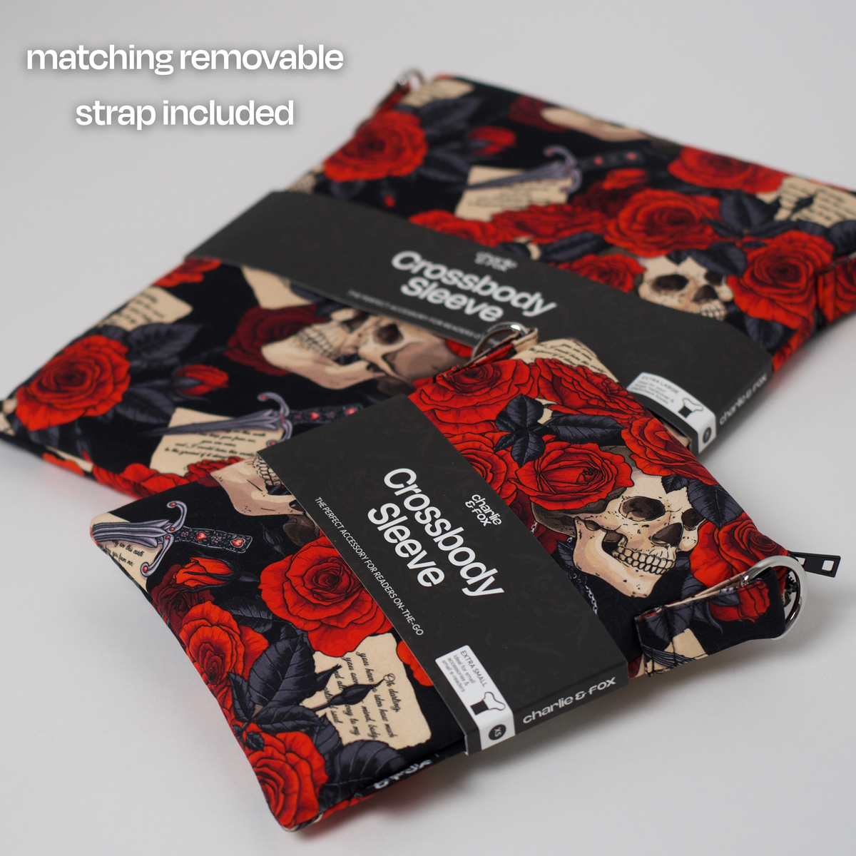 Dark Romance crossbody sleeve