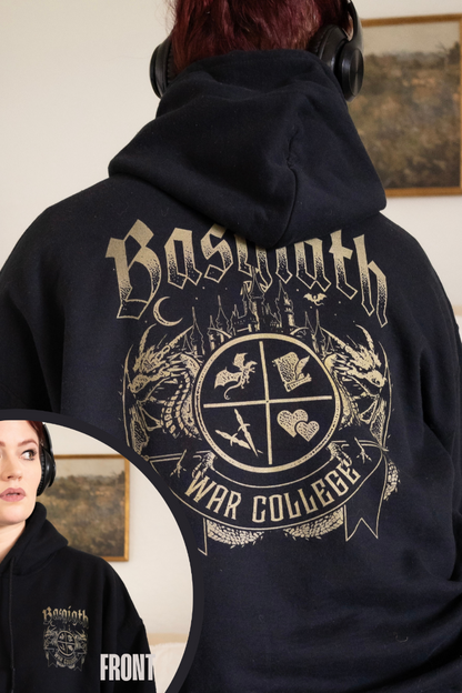 BASGIATH WAR COLLEGE HOODIE | Fourth Wing Merch | Fourth Wing Merch