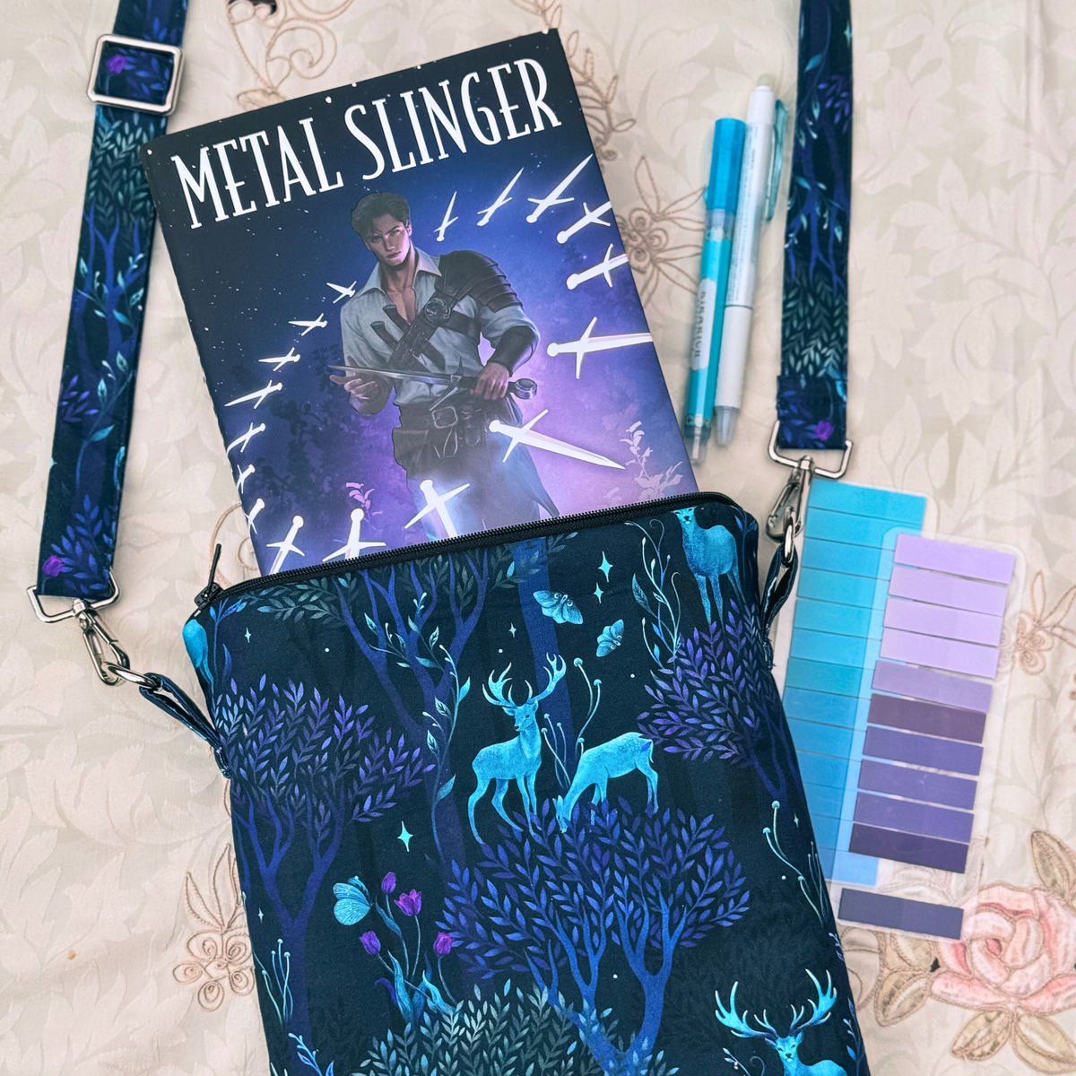 Enchanted Forest crossbody sleeve