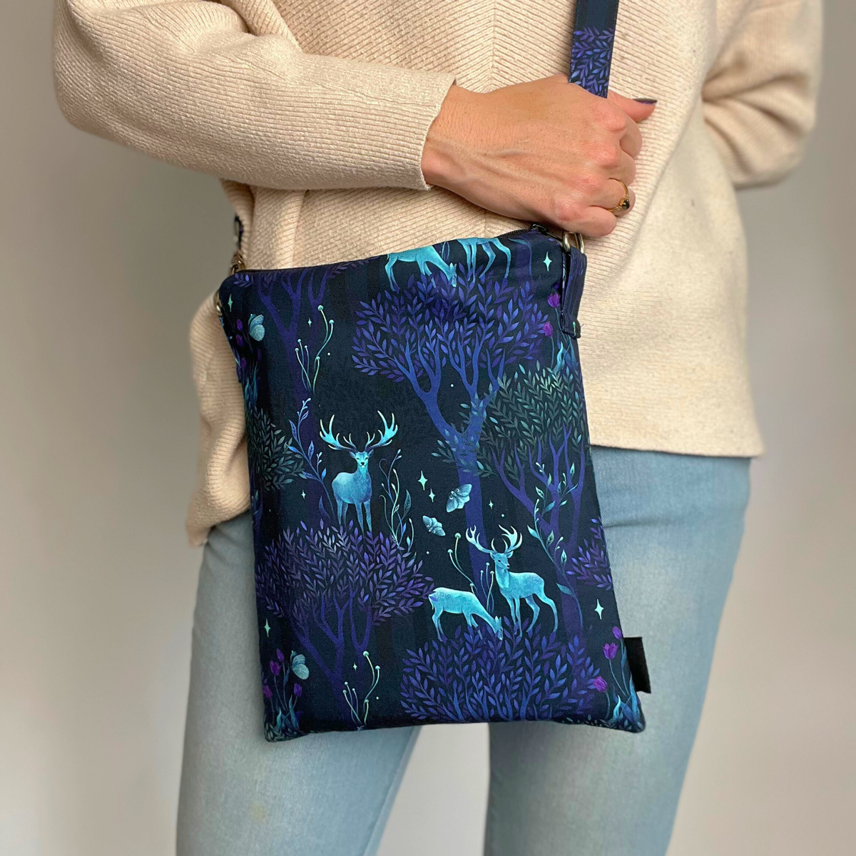 Enchanted Forest crossbody sleeve