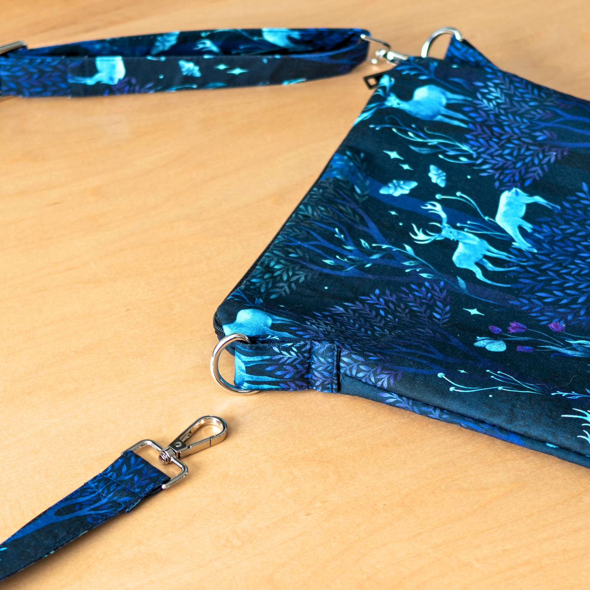 Enchanted Forest crossbody sleeve