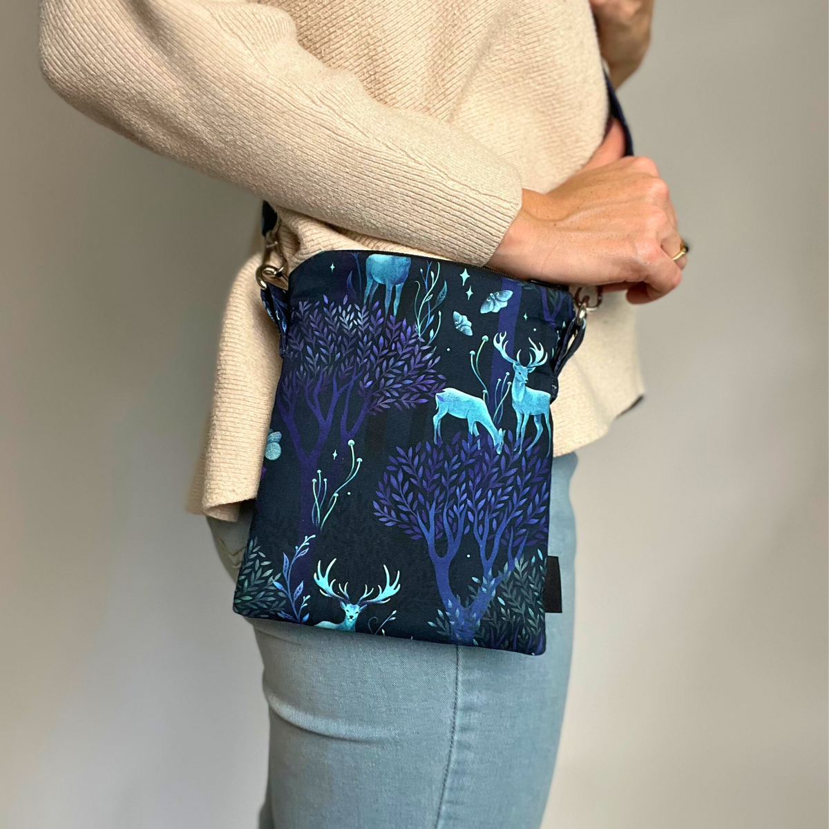 Enchanted Forest crossbody sleeve