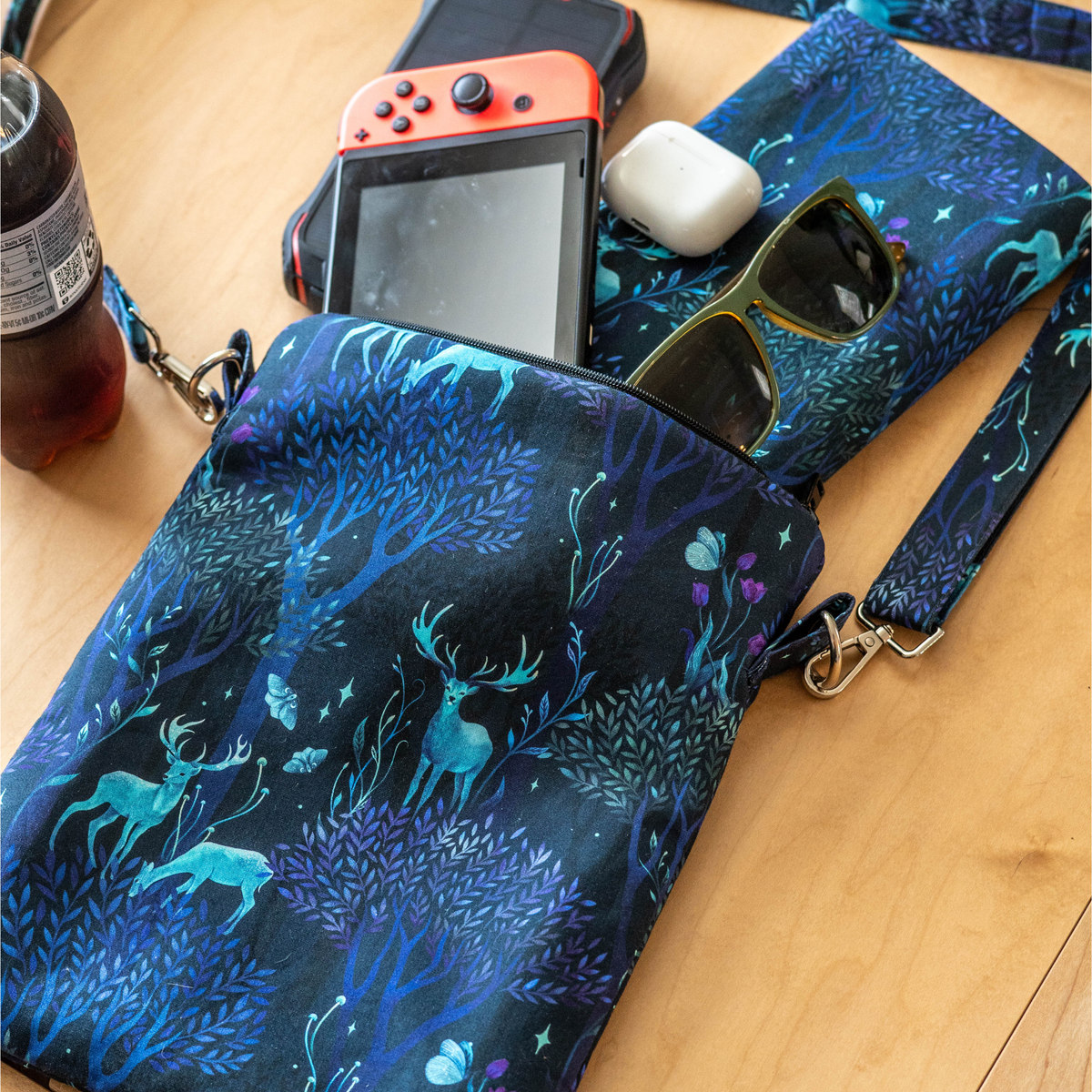 Enchanted Forest crossbody sleeve