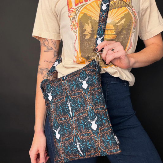 Fireheart crossbody sleeve