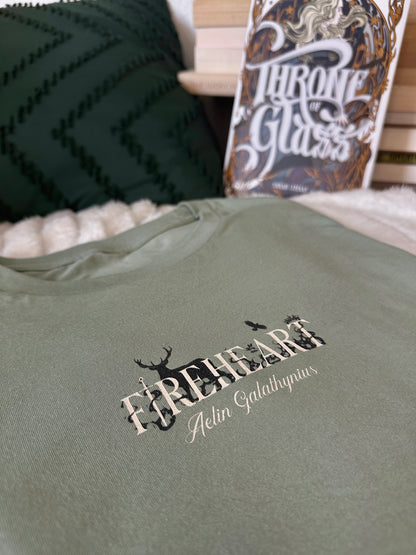 Fireheart T-Shirt - Throne of Glass Merch