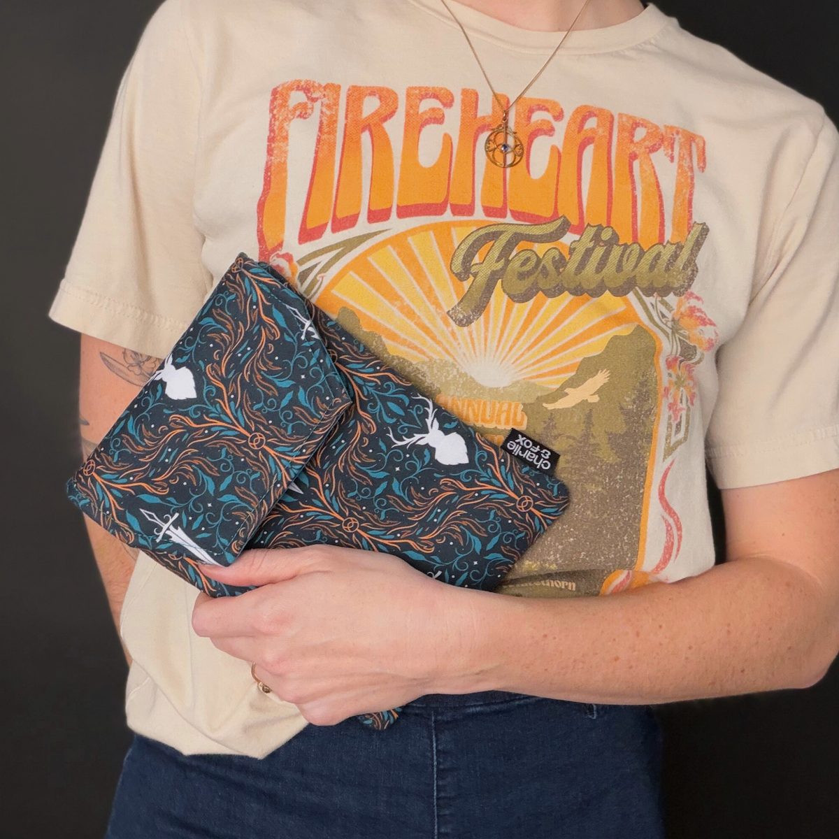 Fireheart padded e-reader sleeve